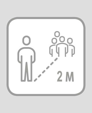 maintain social distancing